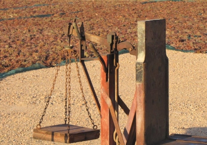 old scale at 'Koutsoyannopoulos Wine Museum'